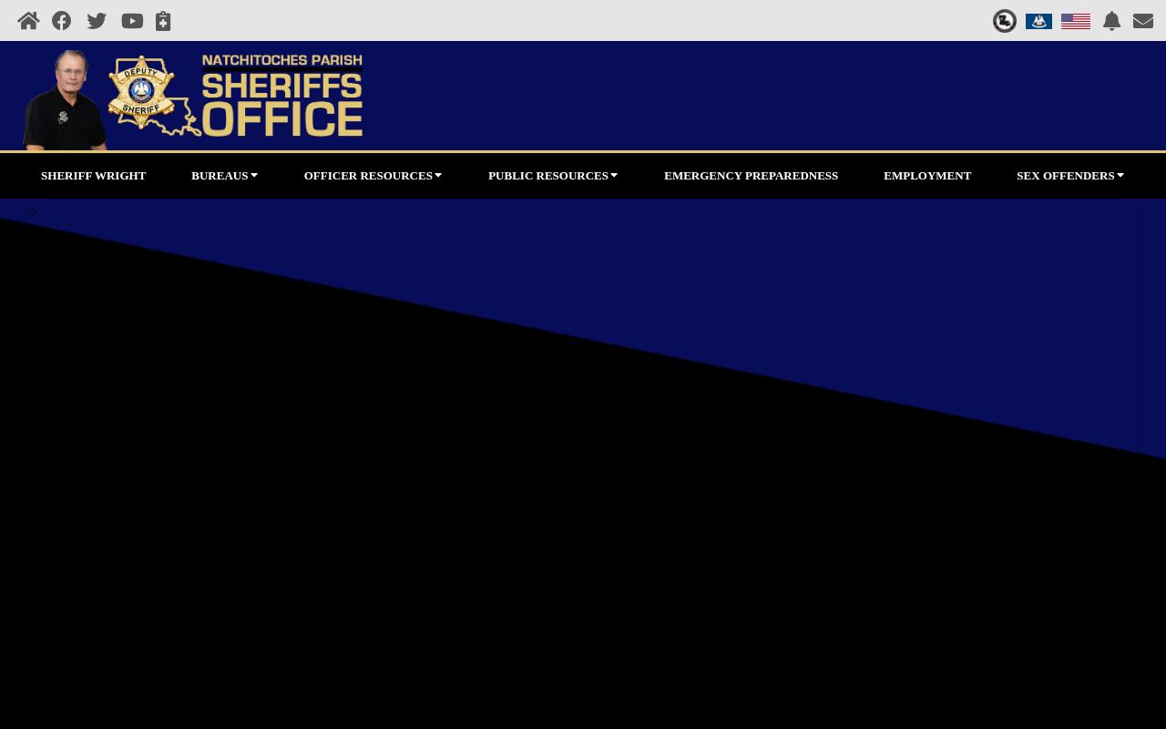 Natchitoches Parish 72-hour release review starting at the official sheriff inmate link